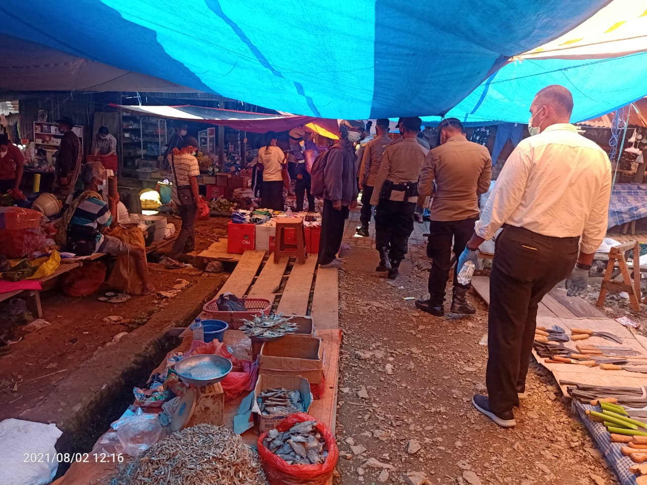 Operasi Yustisi, Bhabinkamtibmas Disiplin Penerapan Protocol Kesehatan