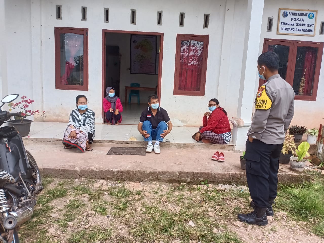 Operasi Yustisi, Bhabinkamtibmas Disiplin Penerapan Protocol Kesehatan