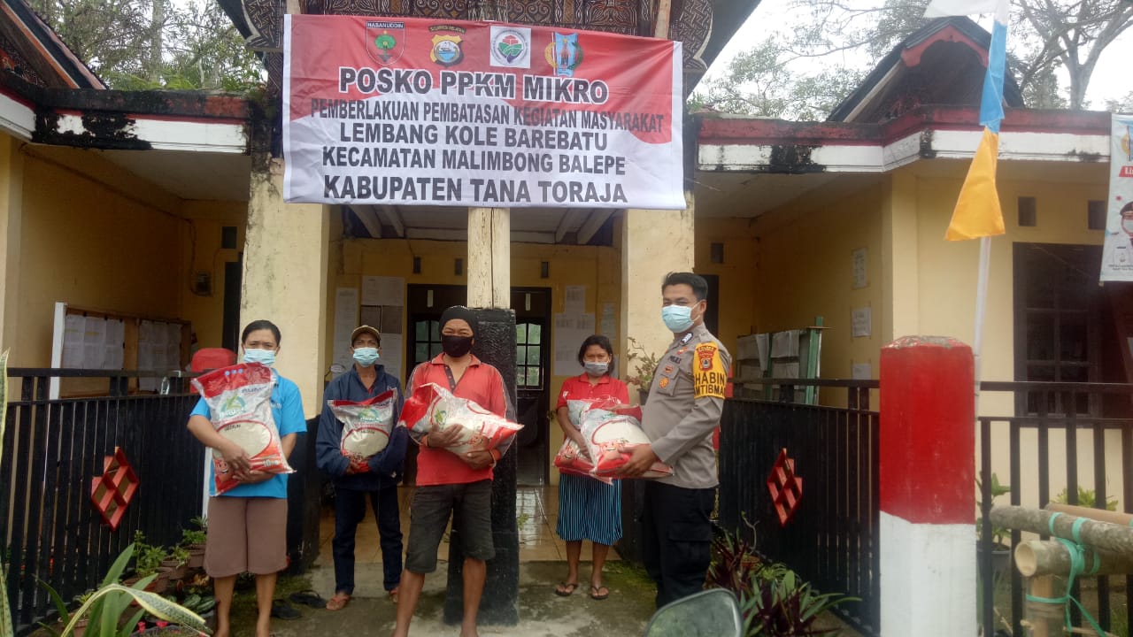Bhabinkamtibmas Polsek Sangalla Kunjungi Usaha Mikro Kecil di Wilayah Binaan