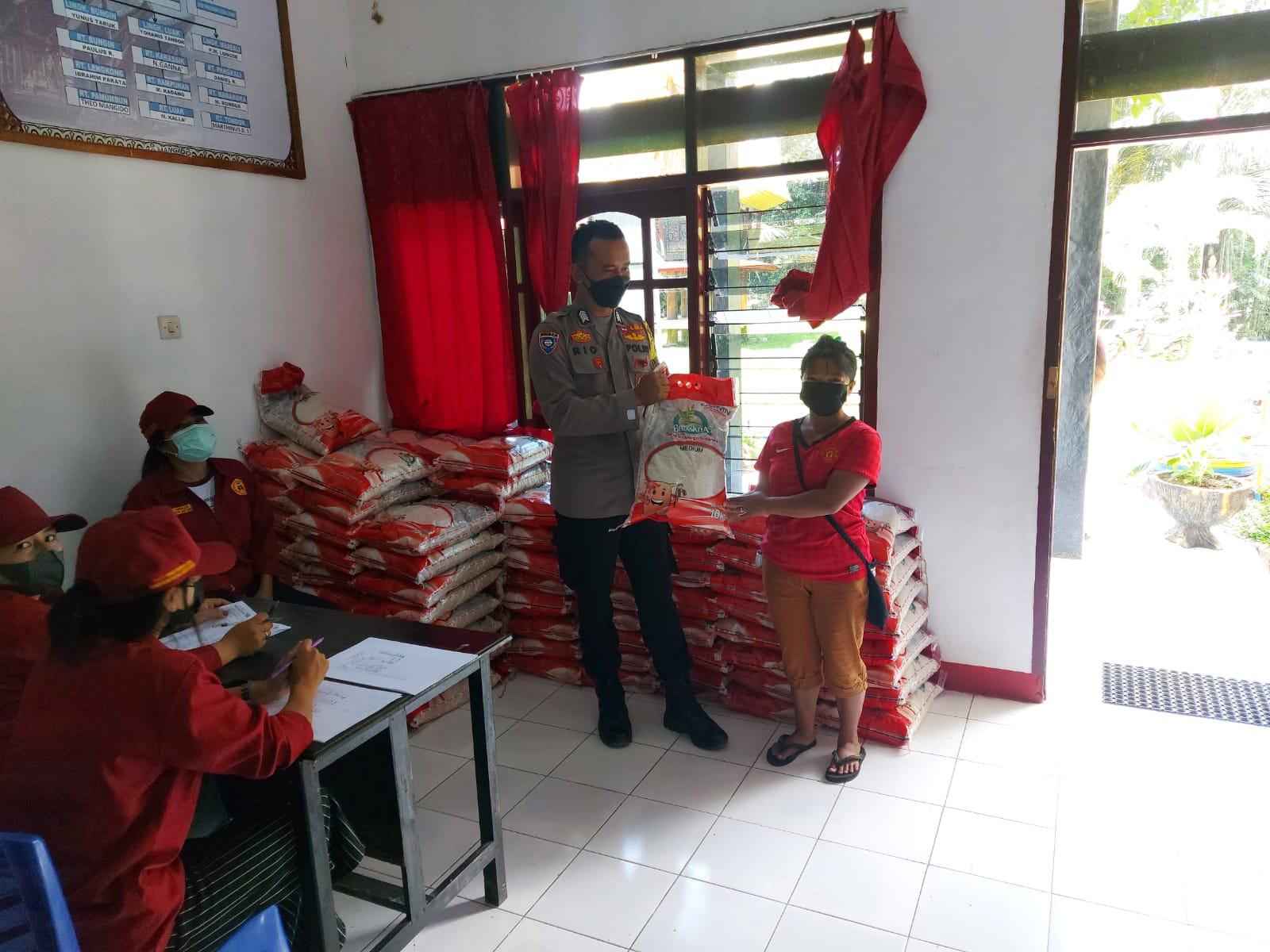 Bhabinkamtibmas Polsek Sangalla melaksankan DDS di wilayah binaan