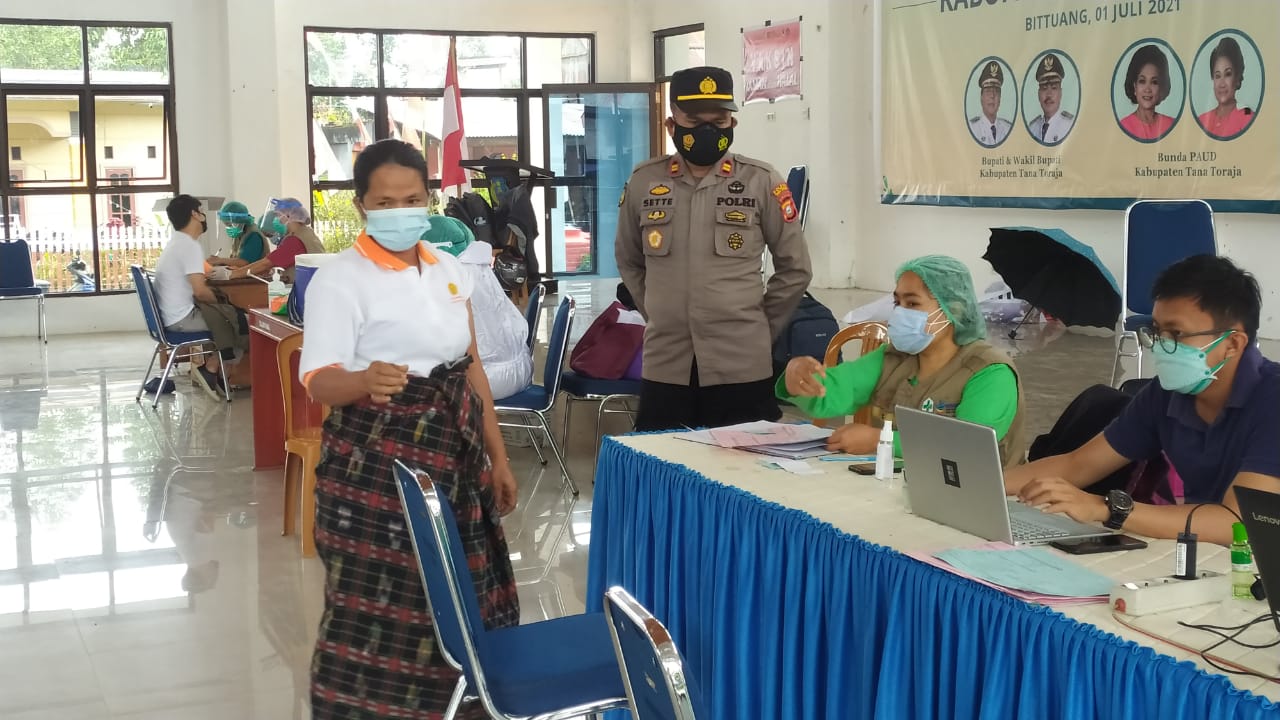 Bhabinkamtibmas Polsek Sangalla melaksankan DDS di wilayah binaan