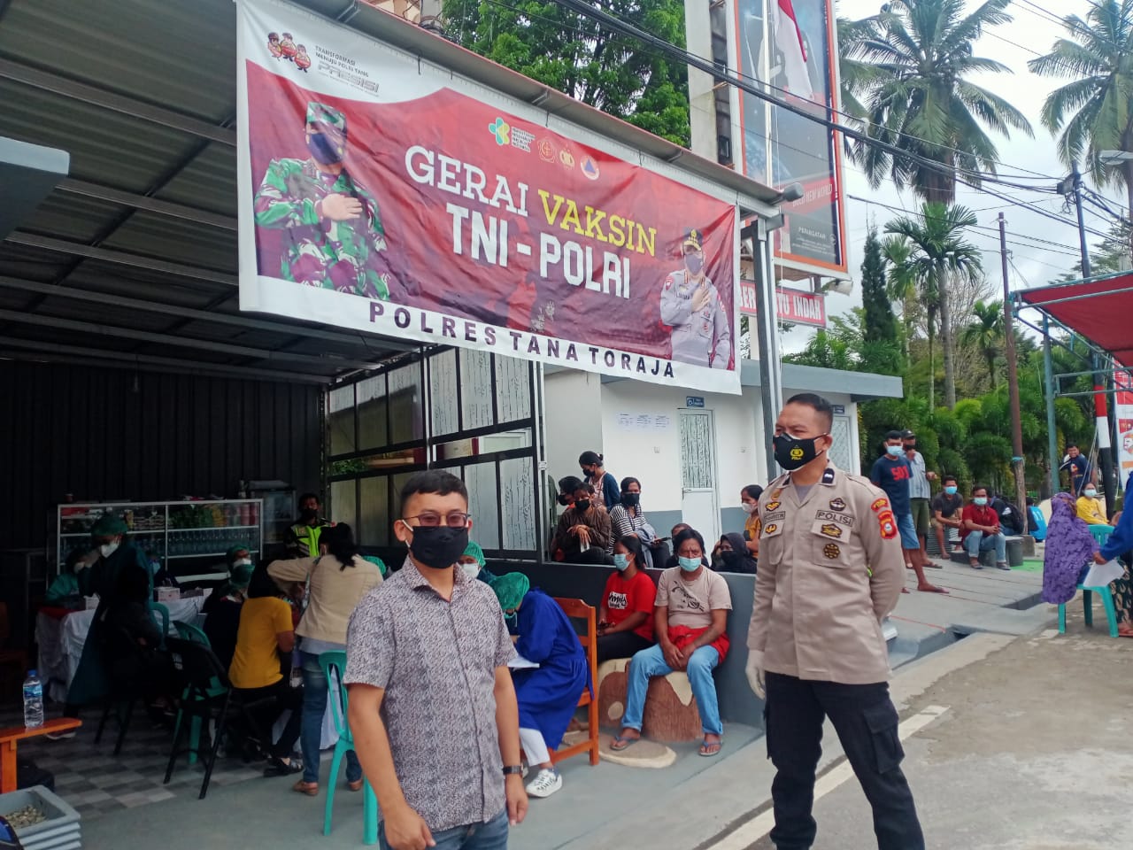 Personil Polsek Sangalla Mediasi Kesalapahaman di Lembang Tokesan