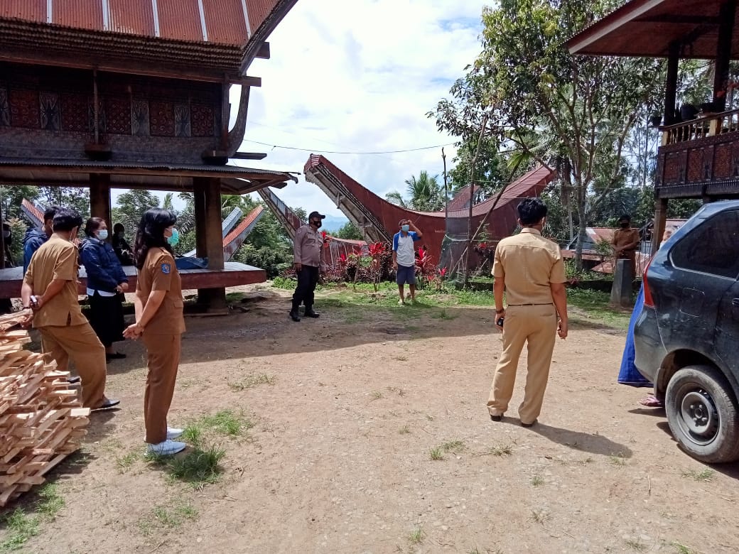 Polres Tana Toraja Tingkatkan Pendisiplinan Prokes Penerapan PPKM Level III