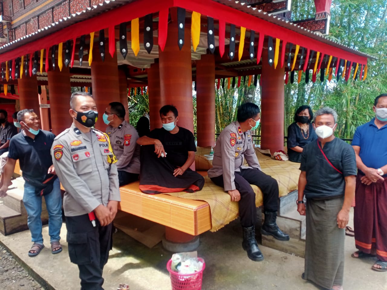 Polres Tana Toraja Tingkatkan Pendisiplinan Prokes Penerapan PPKM Level III