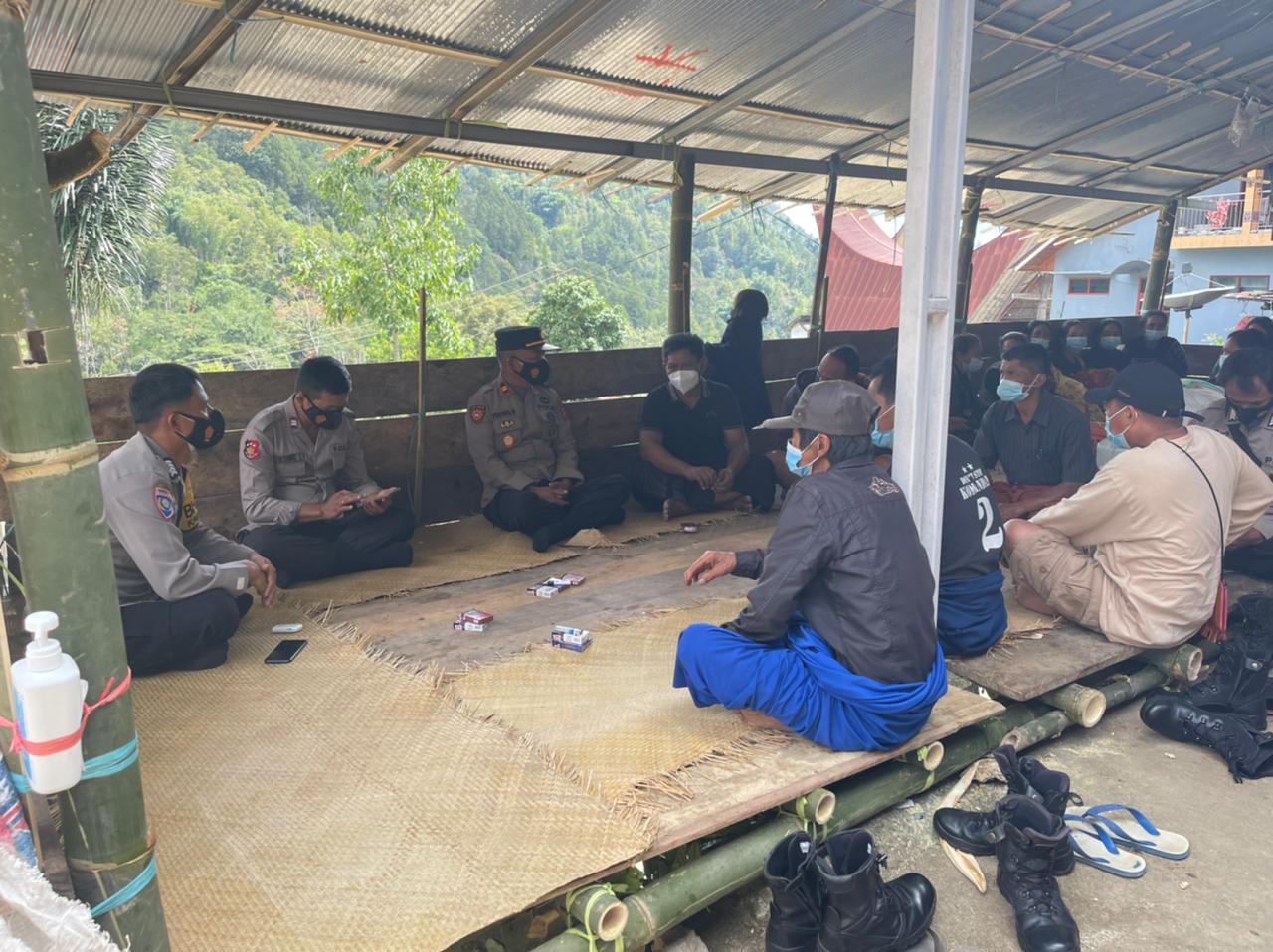 Polres Tana Toraja Tingkatkan Pendisiplinan Prokes Penerapan PPKM Level III
