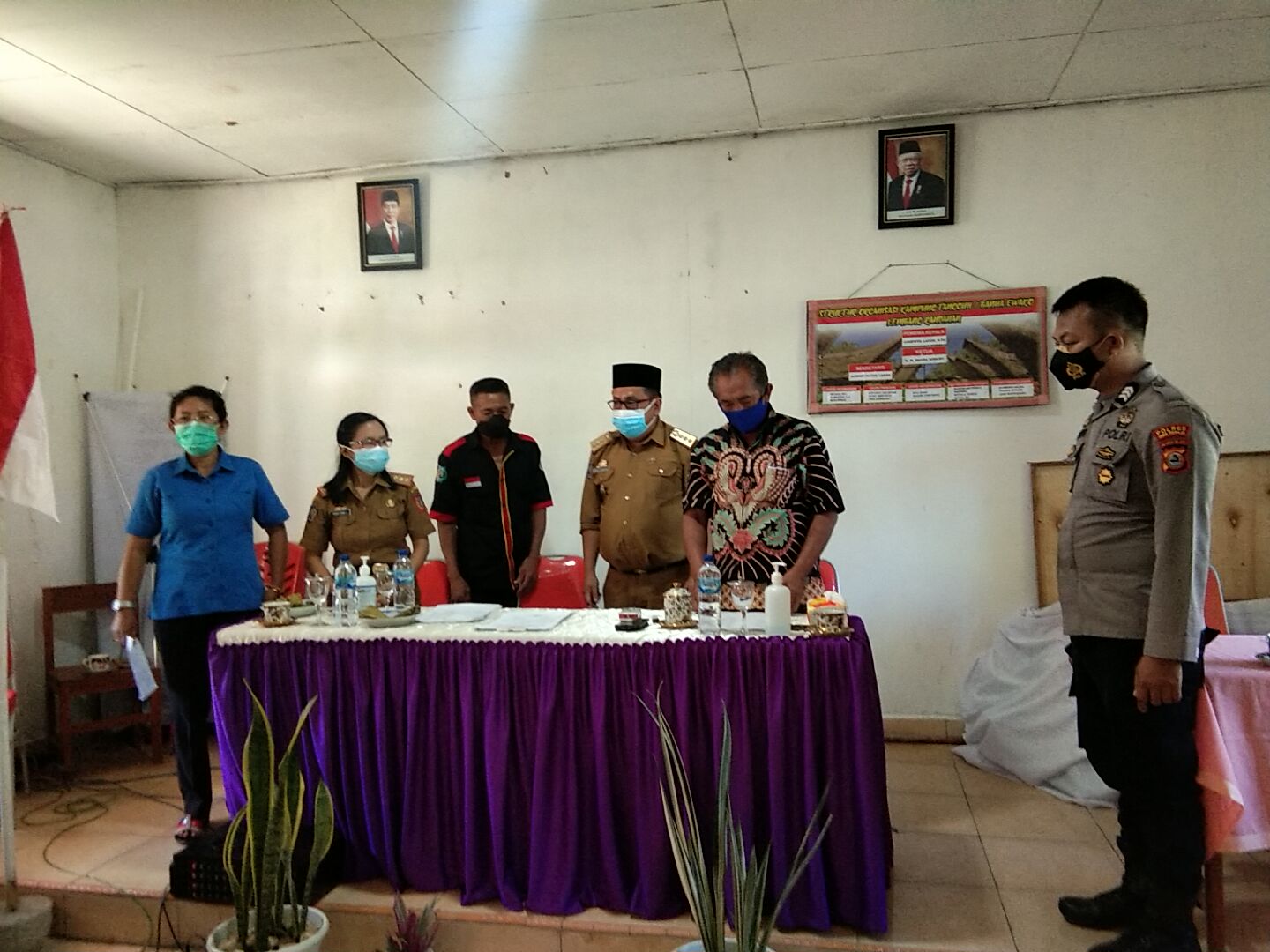 Polres Tana Toraja Tingkatkan Pendisiplinan Prokes Penerapan PPKM Level III