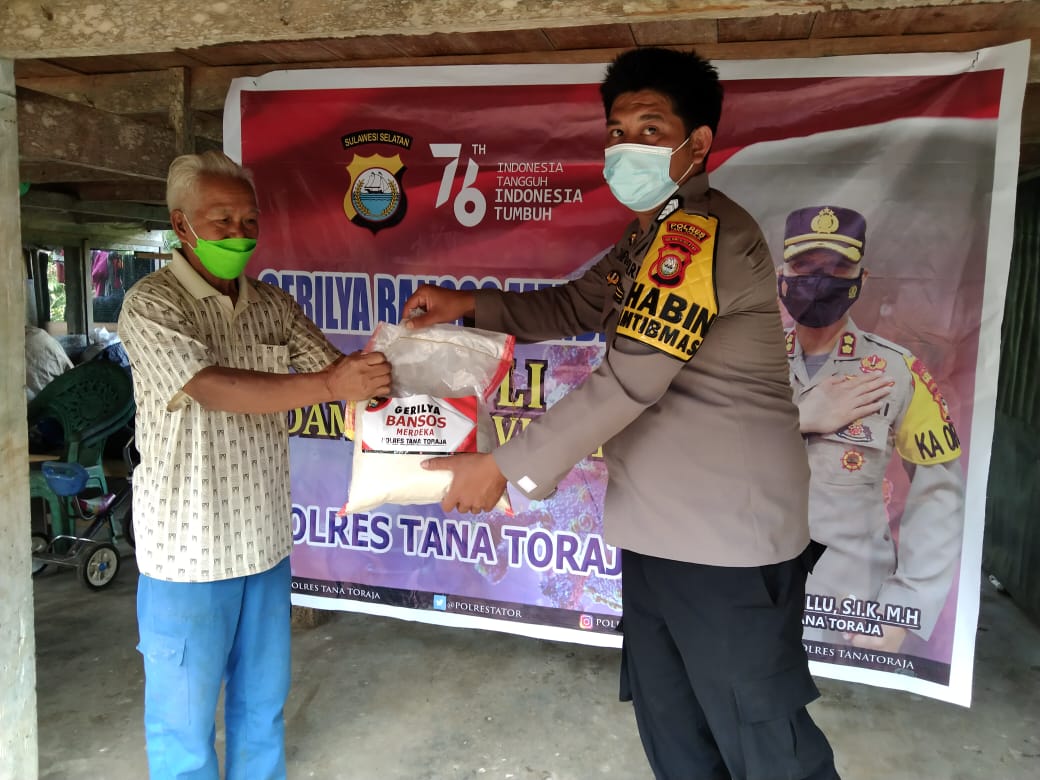 Bhabinkamtibmas Polsek Mengkendek DDS di wilayah binaan