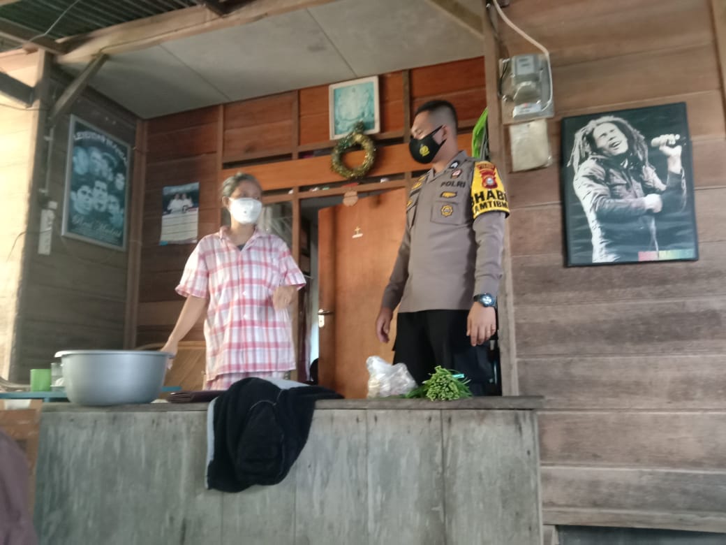 Bhabimkamtibmas Aipda Ridwan Melakukan sambang ke Wilayah Binaan