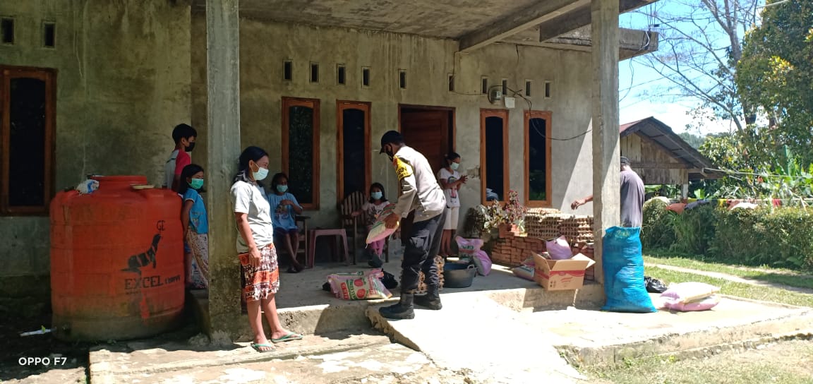 Bhabimkamtibmas Aipda Ridwan Melakukan sambang ke Wilayah Binaan