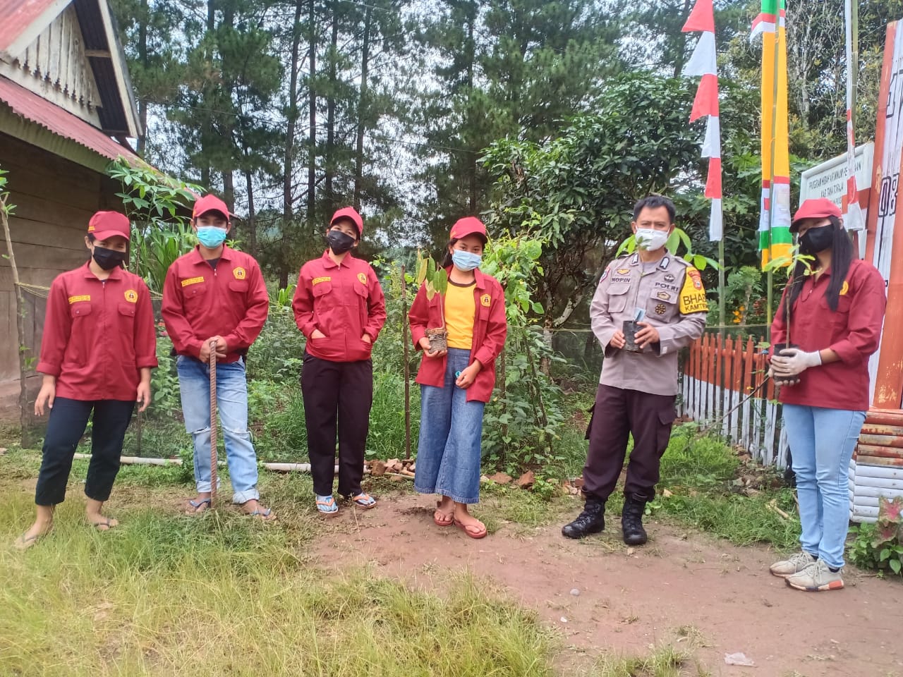 Bhabimkamtibmas Aipda Ridwan Melakukan sambang ke Wilayah Binaan