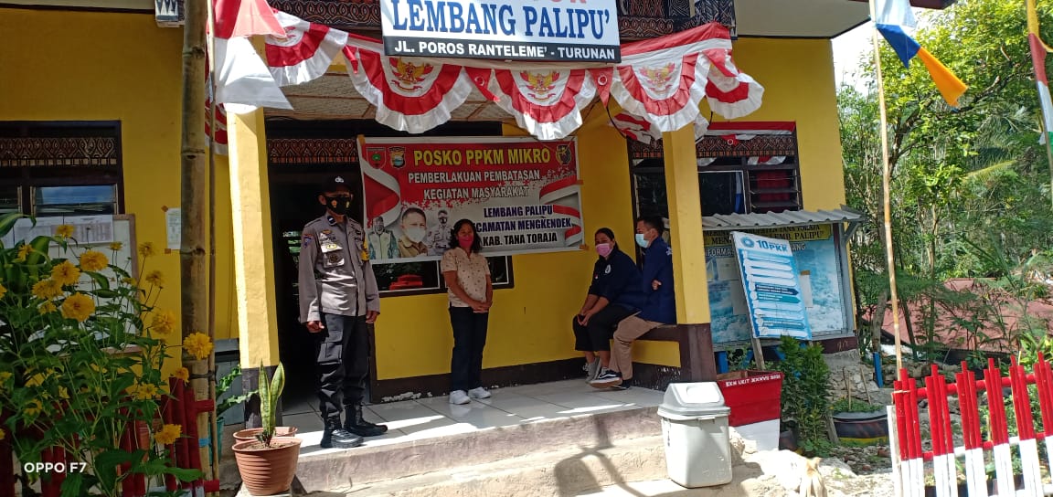 Bhabinkamtibmas Bersama Bhabinsa Sambangi Pustu Lembang Lea