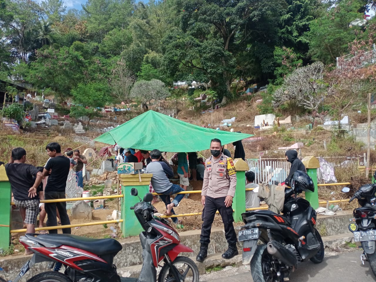 Bhabinkamtibmas pengawasan penyaluran BLT- DL tahap I – VIII tahun 2021