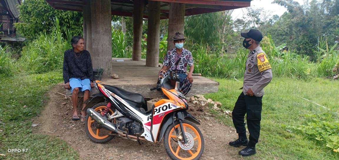 Polres Tana Toraja Patroli Penertiban disiplin prokes