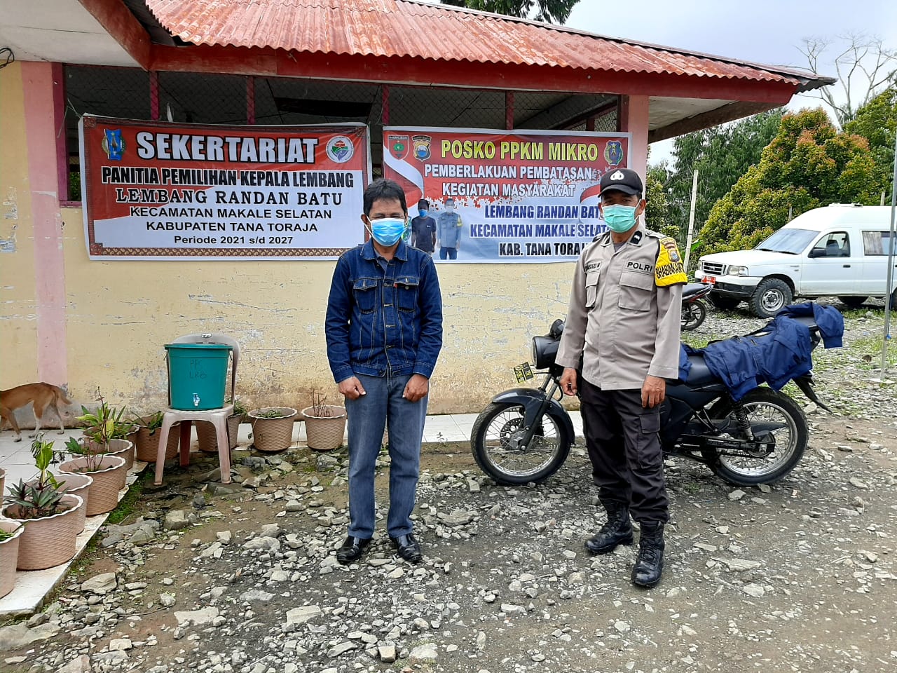 Polres Tana Toraja Patroli Penertiban disiplin prokes