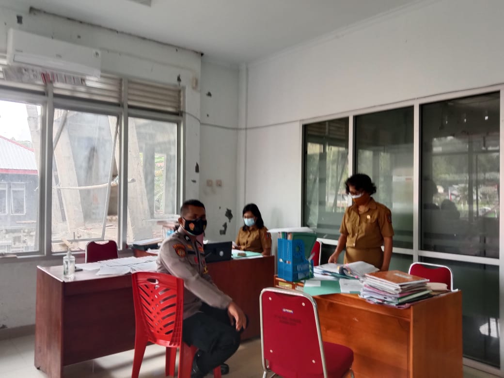 Polres Tana Toraja Patroli Penertiban disiplin prokes