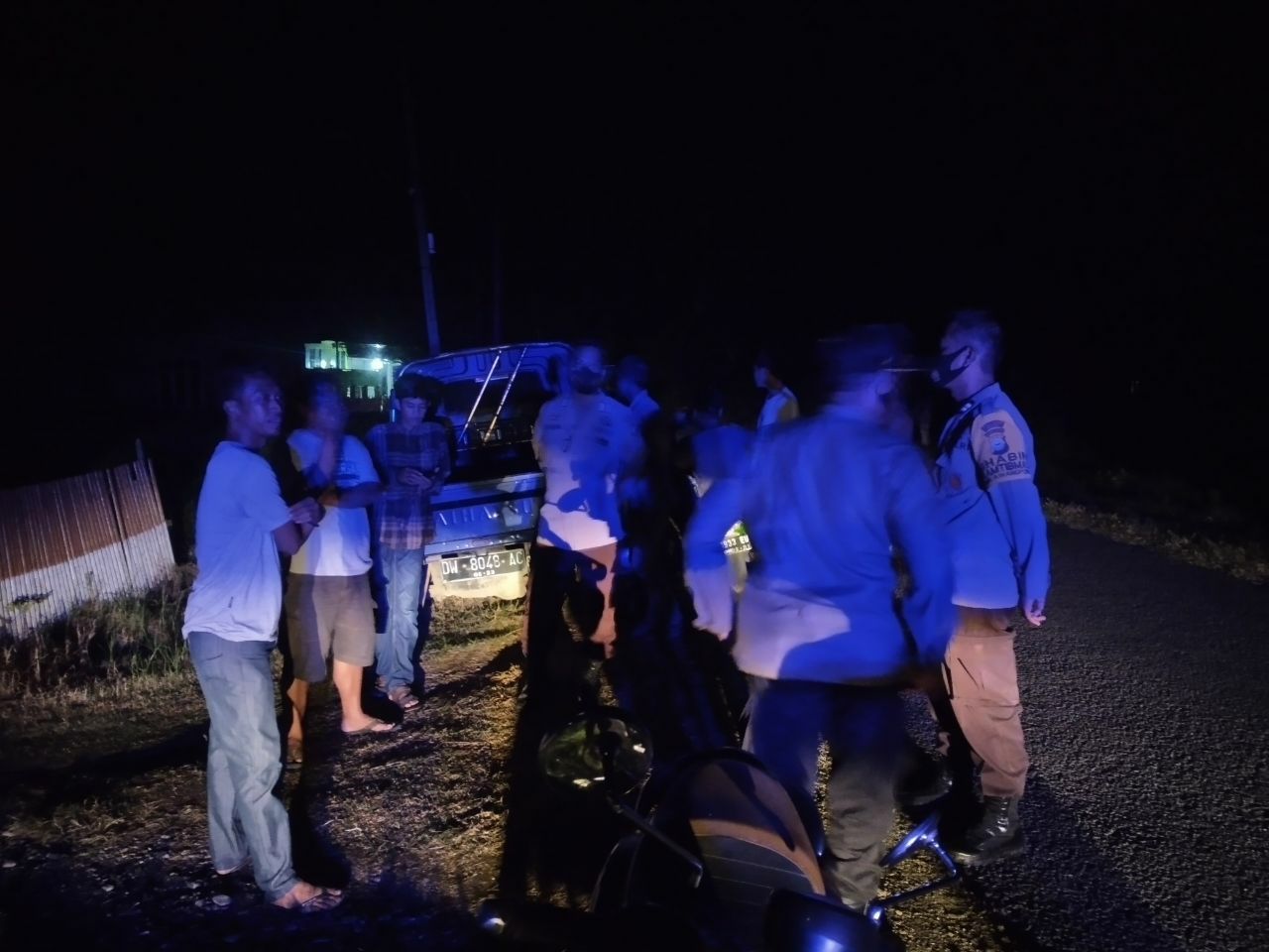 Operasi Yustisi! Inilah Kegiatan Rutin Personil Jaga Mapolsek Awangpone Polres Bone