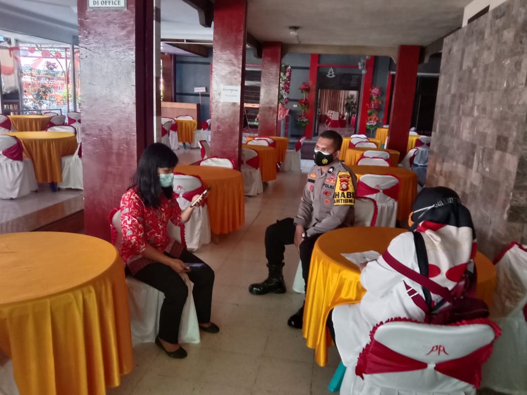 Bhabinkamtibmas Bripka Ahmad Firmansyah DDS di kelurahan Lemo