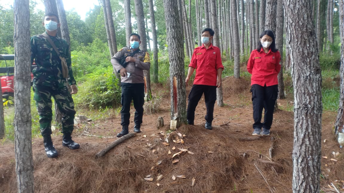 Bhabinkamtibmas Bripka Ahmad Firmansyah DDS di kelurahan Lemo