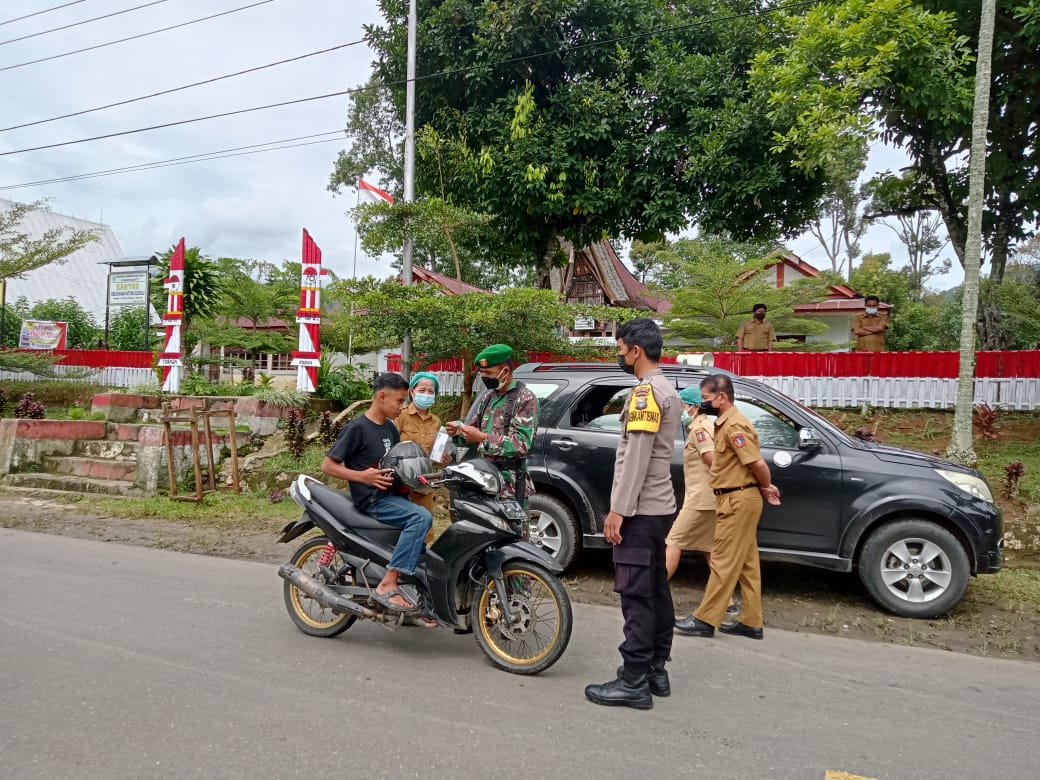 Bhabikamtibmas Polsek Sangalla Sambangi gereja wilaya sangalla