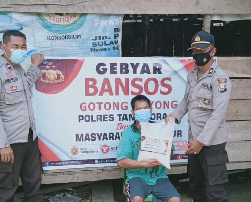Bhabinkamtibmas Sambang Ke Rumah Warga Di Lembang Lipungan Tanete