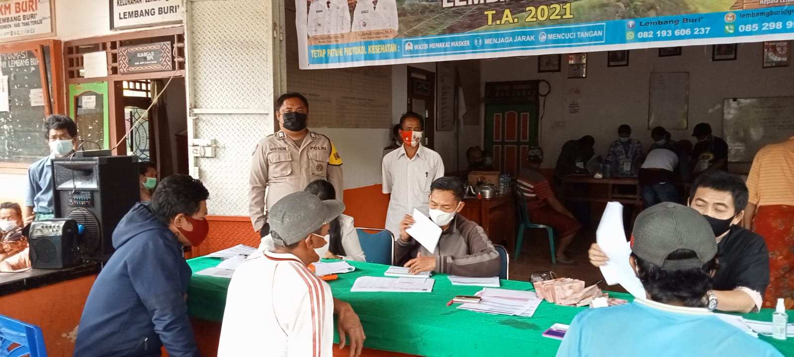 Bhabinkamtibmas Sambang Ke Rumah Warga Di Lembang Lipungan Tanete