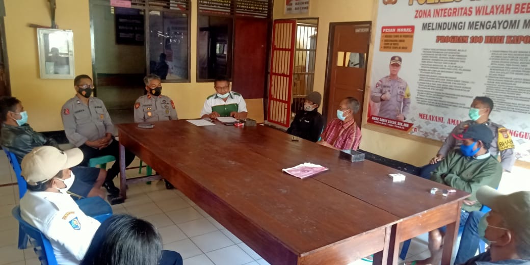 Bhabinkamtibmas Sambang Ke Rumah Warga Di Lembang Lipungan Tanete