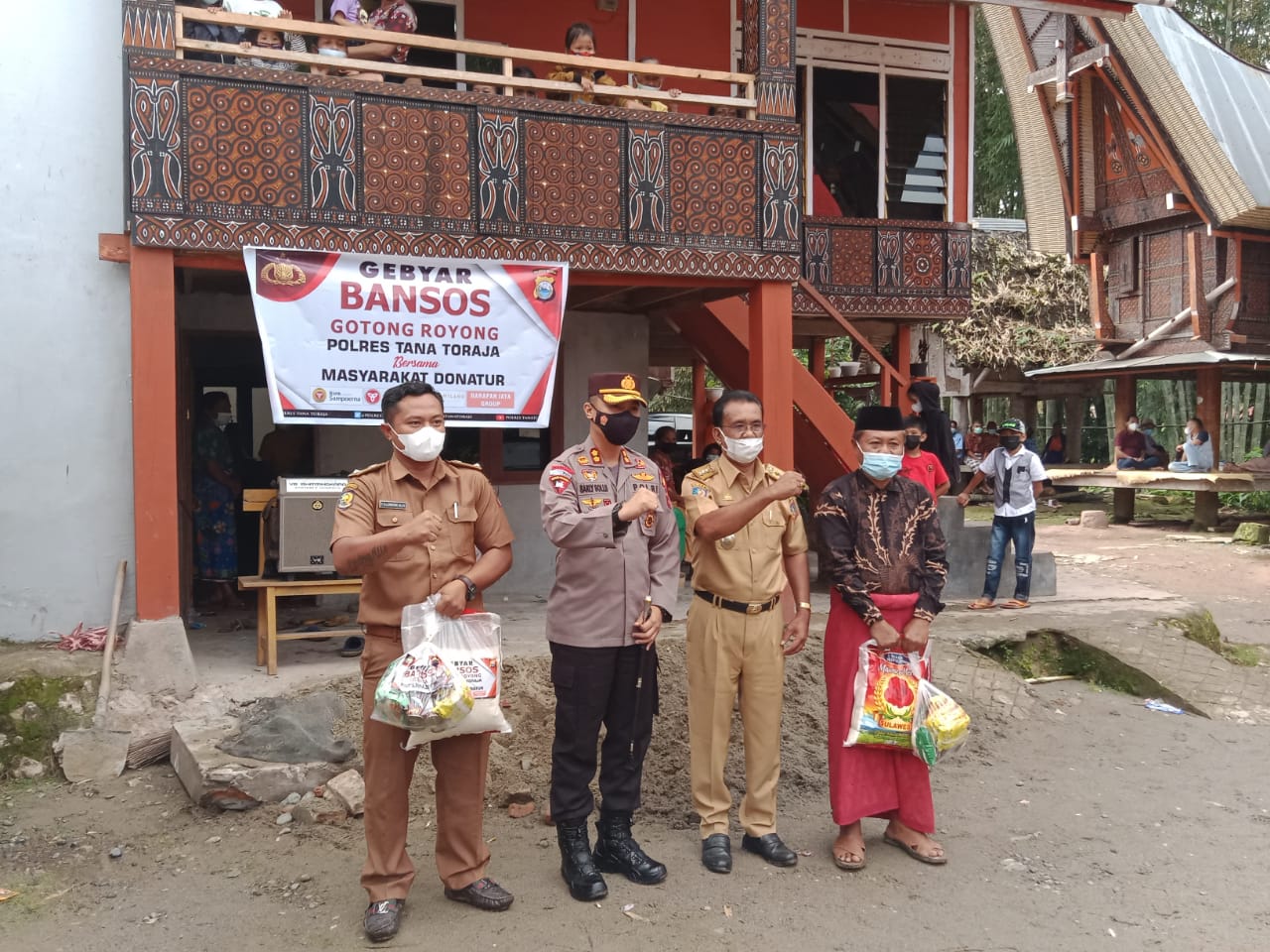 Bhabinkamtibmas Polsek Sangalla Intensifkan sambang di Lembang Turunan