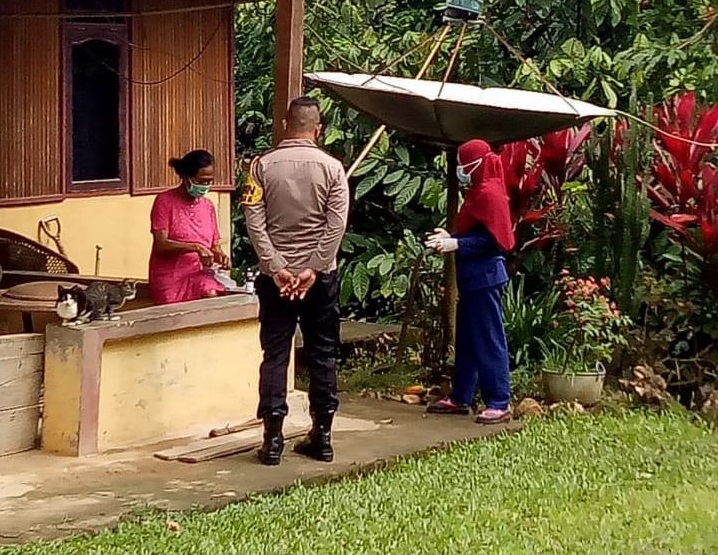 Bhabinkamtibmas Polsek Sangalla Intensifkan sambang di Lembang Turunan