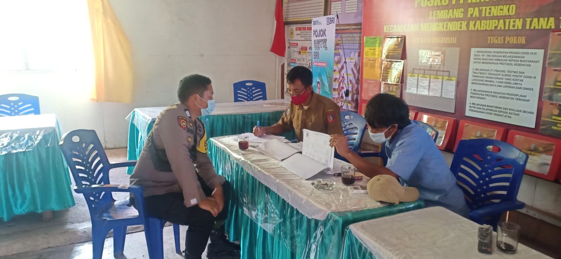 Bhabinkamtibmas Polsek Sangalla Intensifkan sambang di Lembang Turunan