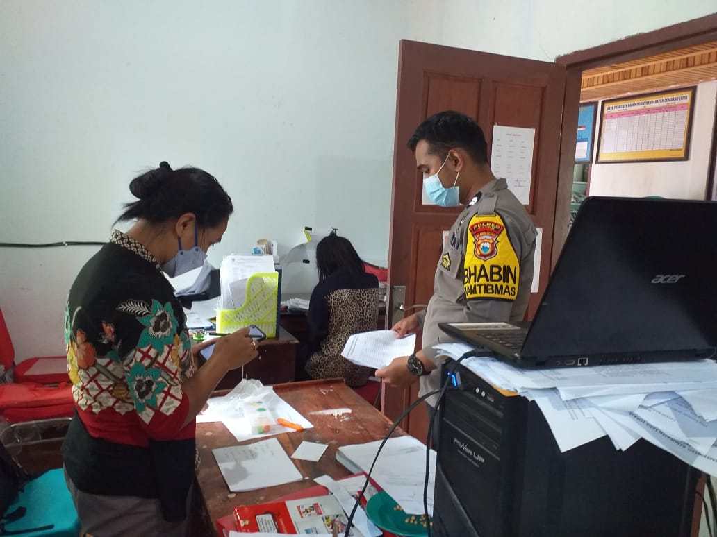 Bhabinkamtibmas Polsek Sangalla Intensifkan sambang di Lembang Turunan
