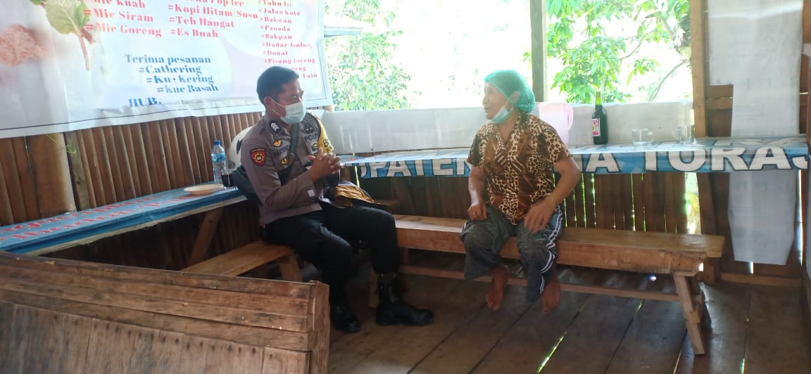 Bhabinkamtibmas Intensifkan sambangi Lembang Ke’pe’ Tinoring