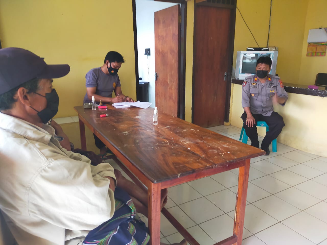 Door to door, Bhabinkamtibmas Sambang Ke Kantor Lembang