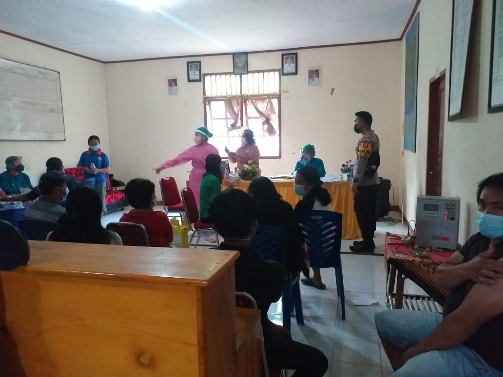 Door to door, Bhabinkamtibmas Sambang Ke Kantor Lembang
