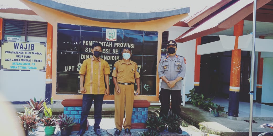 Operasi Yustisi di wilayah hukum Polsek Mengkendek Penerapan Prokes
