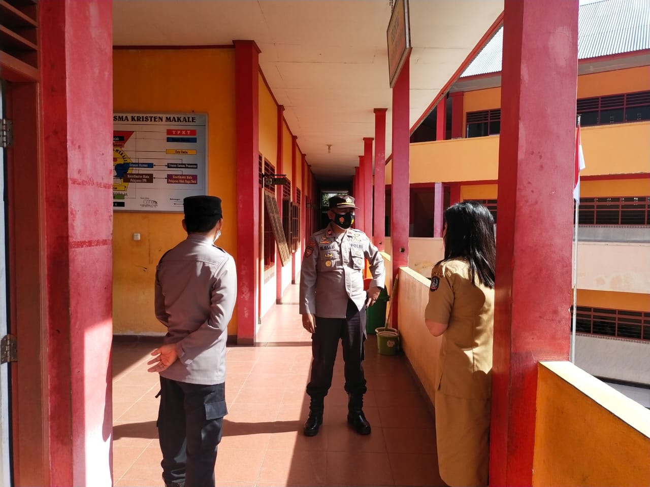 Operasi Yustisi di wilayah hukum Polsek Mengkendek Penerapan Prokes