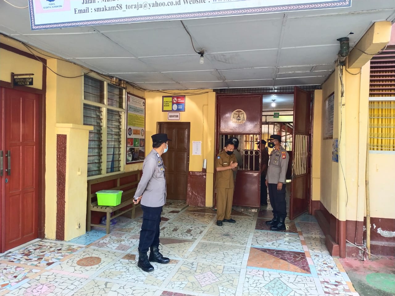 Operasi Yustisi di wilayah hukum Polsek Mengkendek Penerapan Prokes