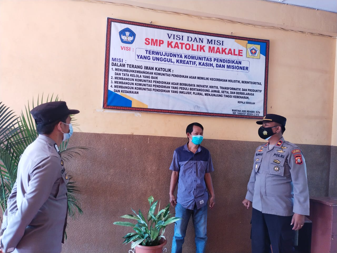 Operasi Yustisi di wilayah hukum Polsek Mengkendek Penerapan Prokes