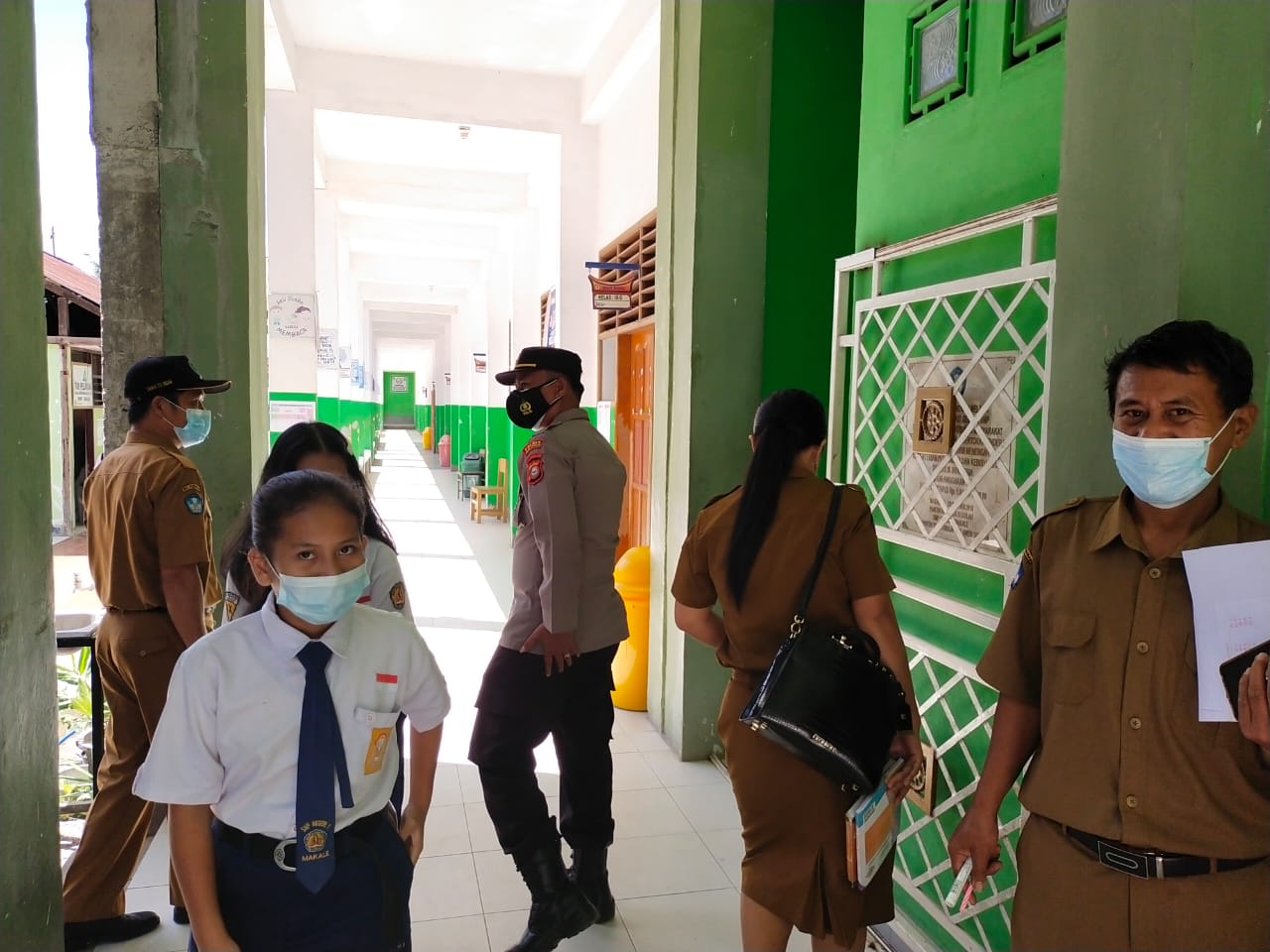 Operasi Yustisi di wilayah hukum Polsek Mengkendek Penerapan Prokes