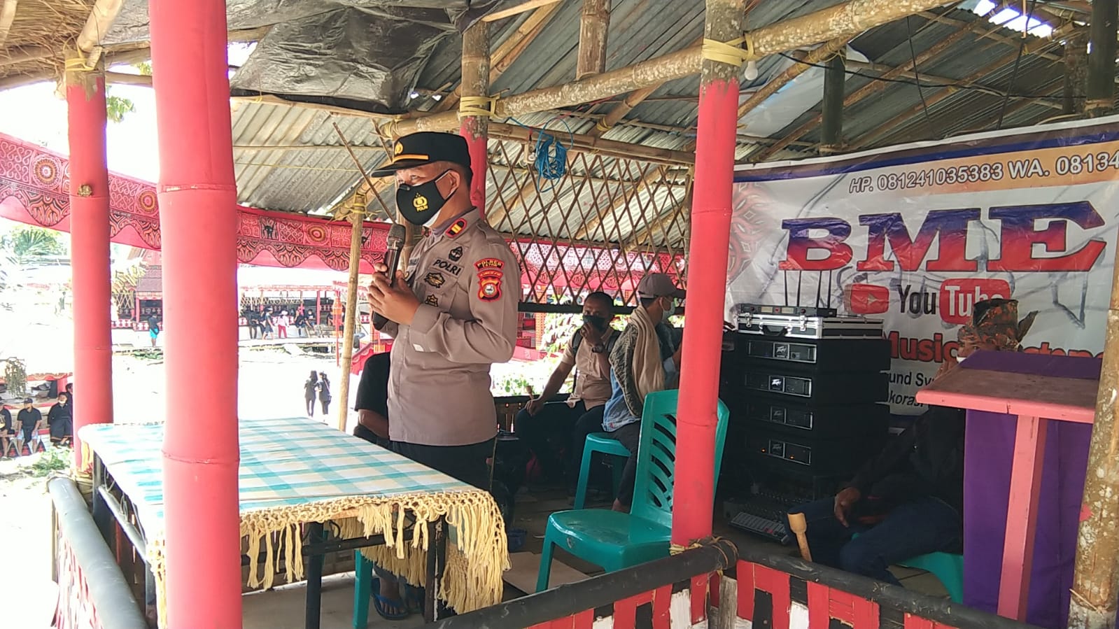 Cofee Morning Personil Polsek Makale