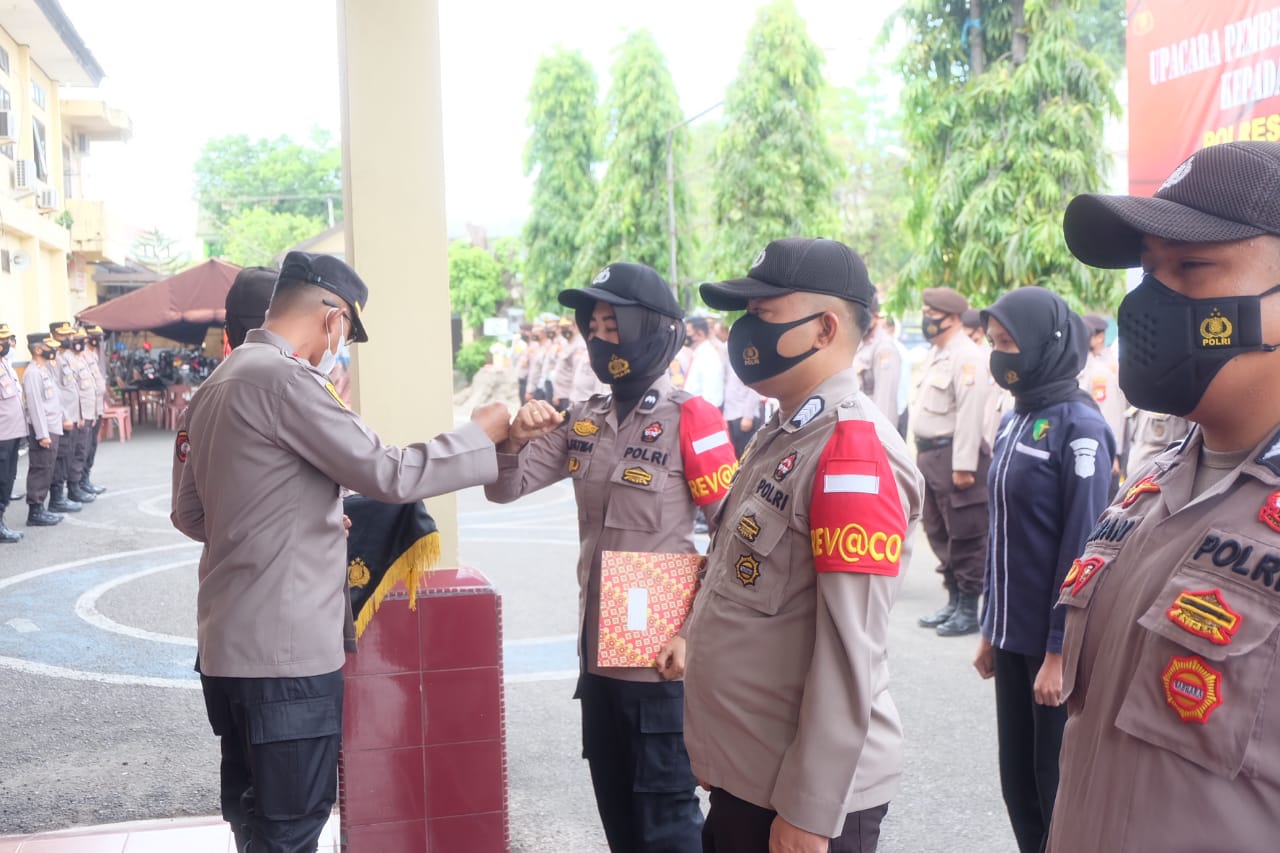 Sembilan Personel Dan Mitra Sidokkes Polres Parepare Terima Penghargaan, Ini Desikasinya…!!!