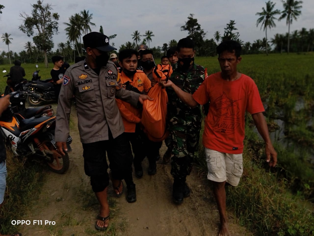 Tenggelam Disungai, Kapolsek Dua Pitue : Satu Ditemukan Sudah Meninggal