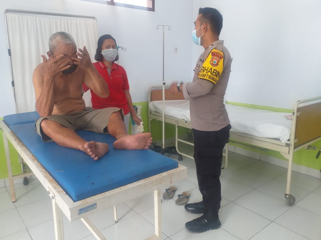 Himbau Penerapan Prokes,Bhabinkamtibmas Sambang Di Wilayah Binaan