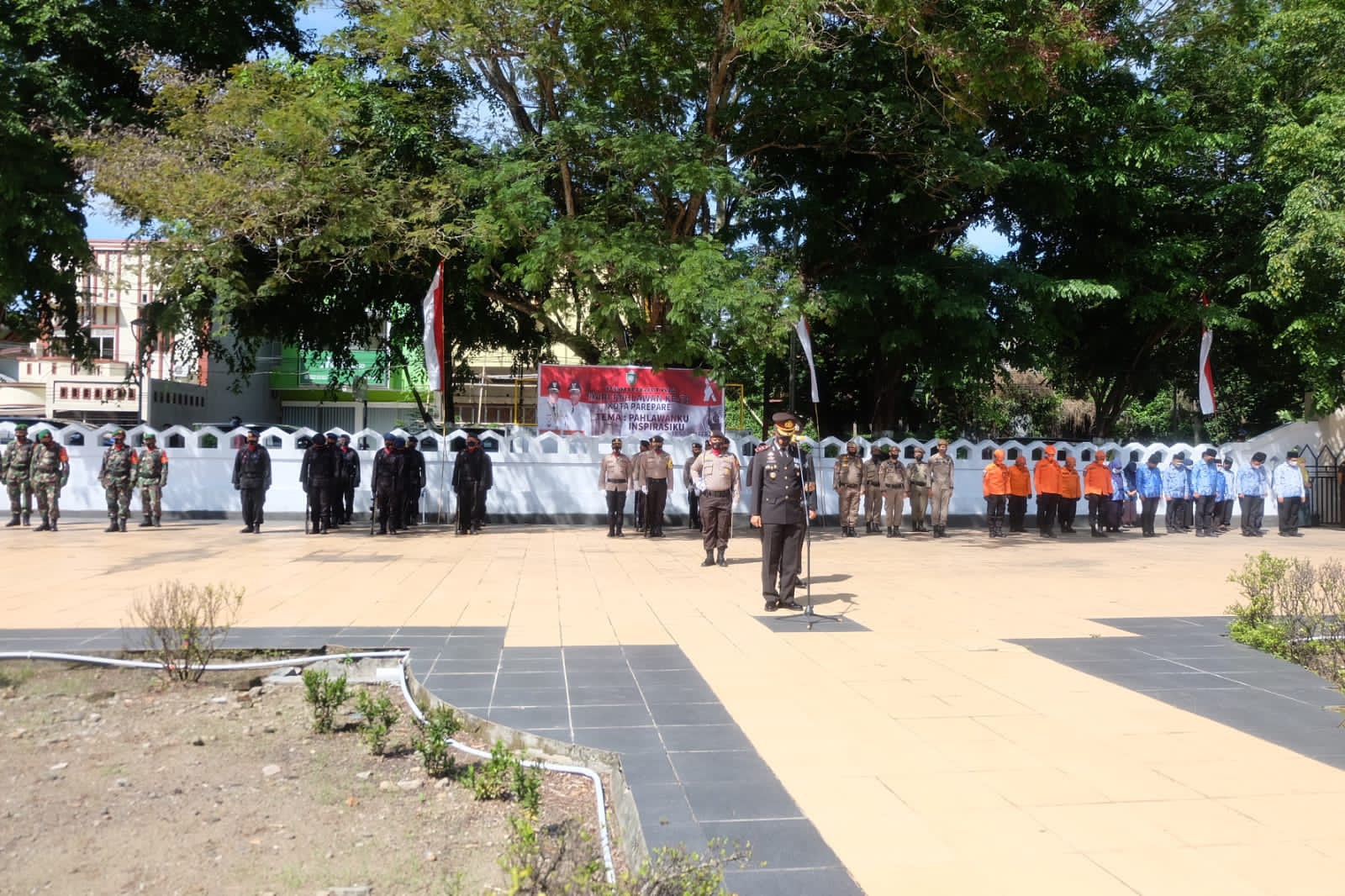 Peringati Hari Pahlawan 10 Nopember, Kapolres Parepare Sebagai Irup di Taman Makam Pahlawan Paccekke