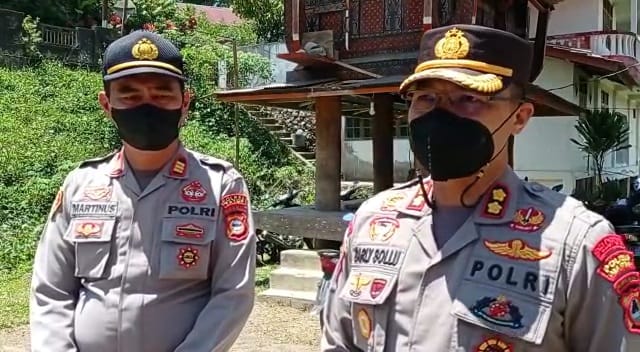 Jaga Kelancaran Pilkalem, TNI – POLRI Pengamanan TPS di Lembang Marinding