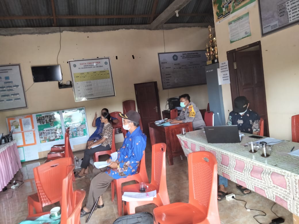 Kapolsek Makale Pimpin Anev Kegiatan Polsek Makale Minggu ini