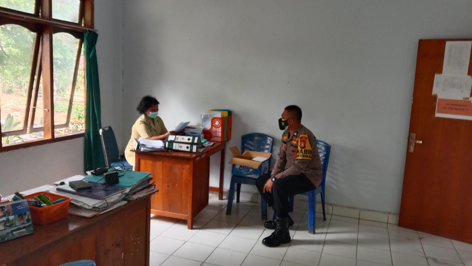 Sat Tahti Pemeriksaan Ruang,Barang Tahanan Dan Orang Tahanan Serta Olahraga