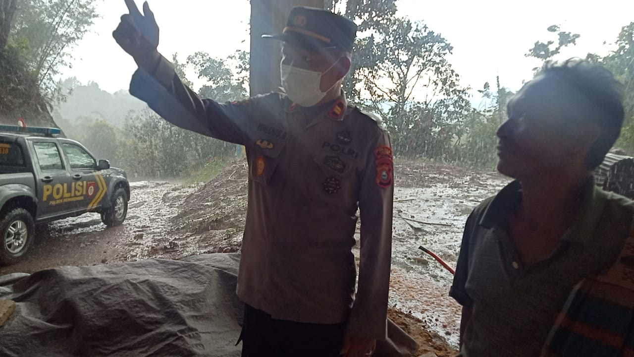 Antisipasi Bencana Alam Kapolres Tana Toraja Siagakan Personil