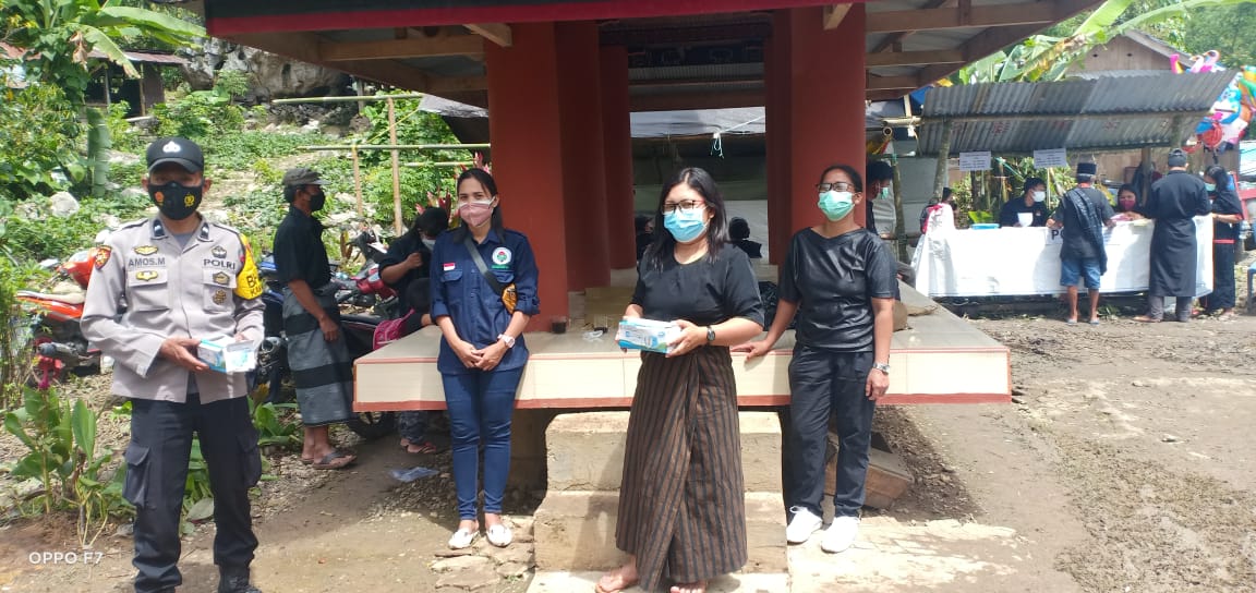 Bhabinkamtibmas Monitoring Kegiatan Posyandu Di Kantor Lurah Buntu Burake