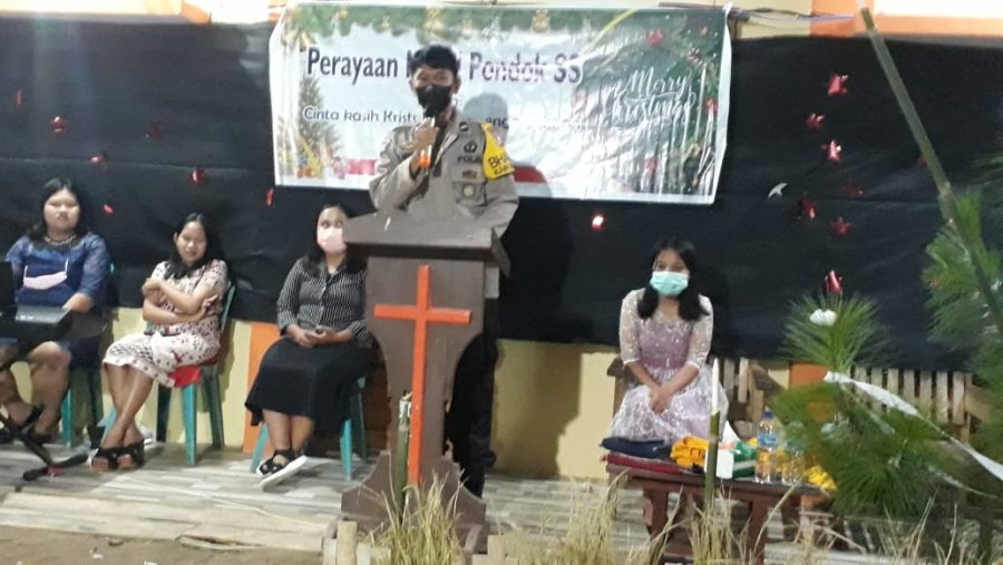 Antisipasi Gangguan Kamtibmas, Polsek Mengkendek Lakukan Patroli Blue Light