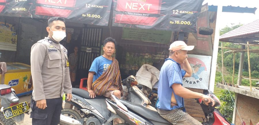 Kapolsek Mengkendek koordinasi dengan panitia pelaksana kamp Natal PPGT